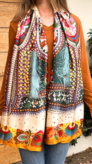 pañuelo rectangular grande