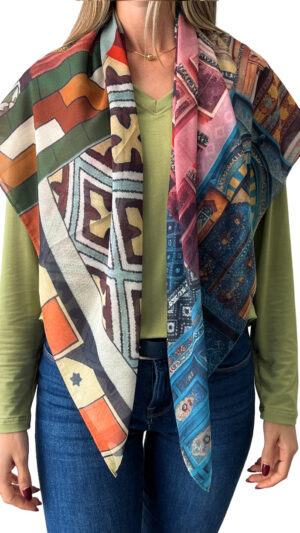 pashmina cuadrada
