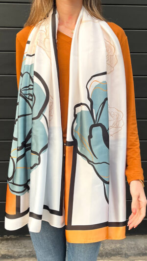 pañuelo rectangular grande