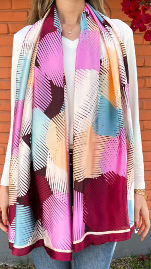 pañuelo rectangular grande