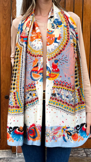 pañuelo rectangular grande