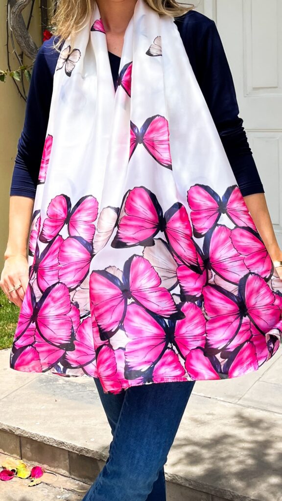 pañuelo rectangular grande