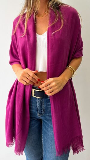 pashminas color entero