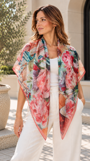 pashmina cuadrada