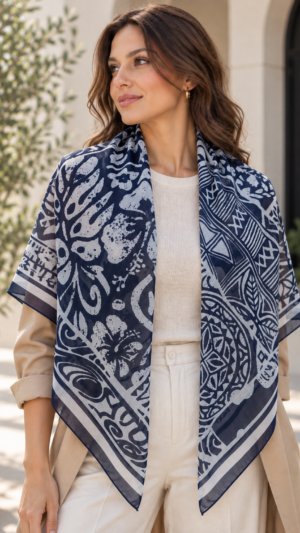 pashmina cuadrada