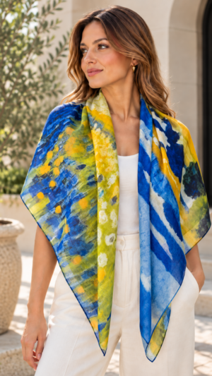 pashmina cuadrada