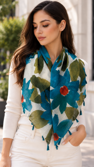 pashmina cuadrada mediana