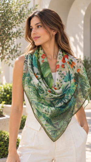 pashmina cuadrada