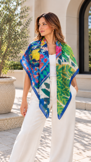 pashmina cuadrada