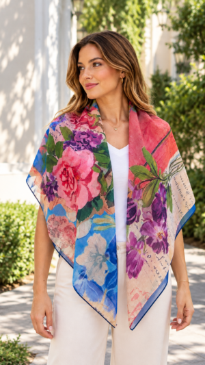 pashmina cuadrada