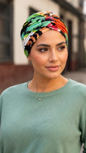 turbante armado