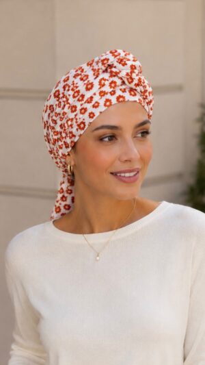 turbante semiarmado