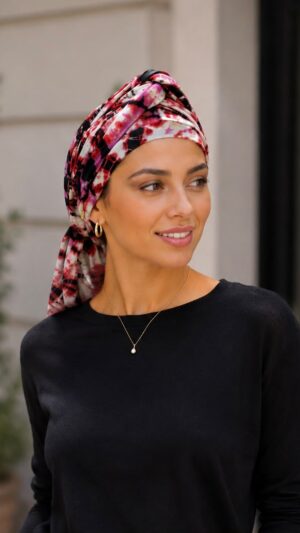 turbante semiarmado