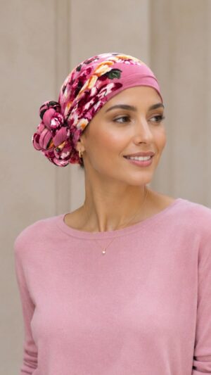 turbante semiarmado